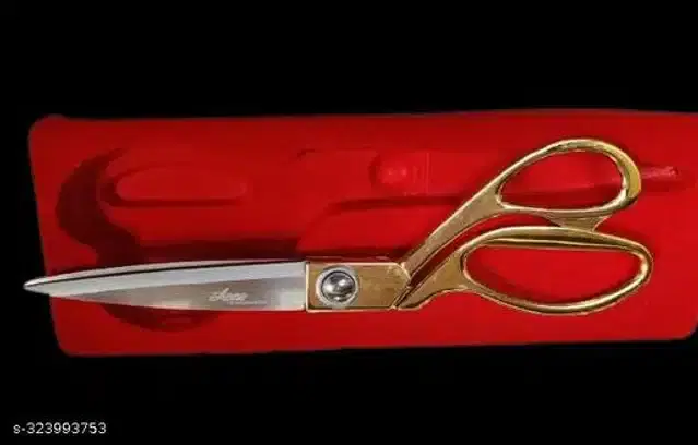 Stainless Steel Scissor, Golden & Silver