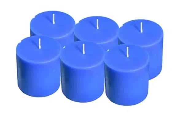 Floish Decor Premium Scented Pillar Candles, Pack of 6