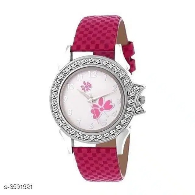 Analog Watch for Women (Pink)