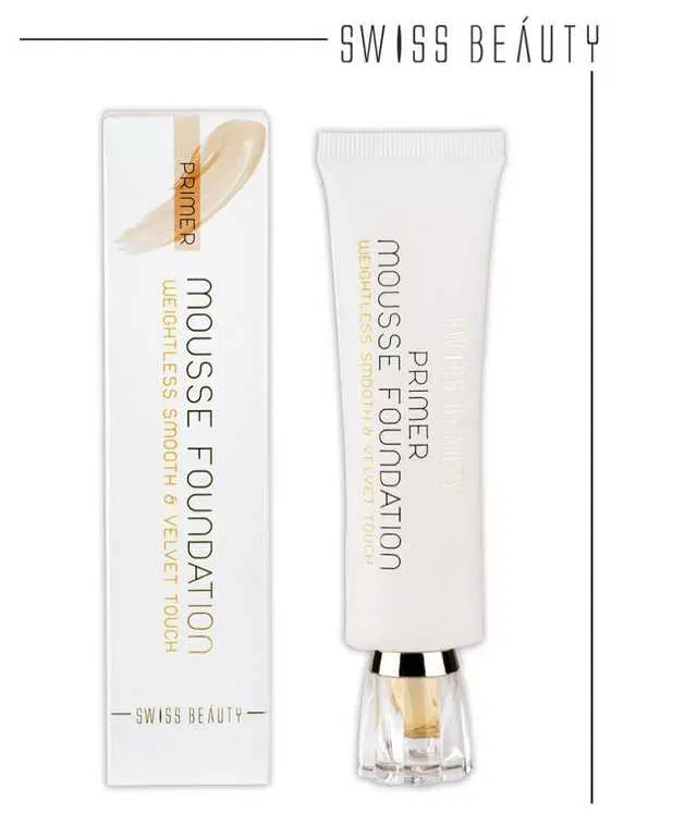 Lenon Beauty Primer Mousse Foundation Weightless Smooth & Velvet Touch 02 Rose Blush, S-241