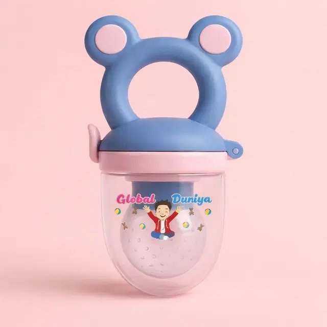 New Baby Fruit Feeder Nibbler Safe Silicone Nipple (Multicolor, Pack of 1)