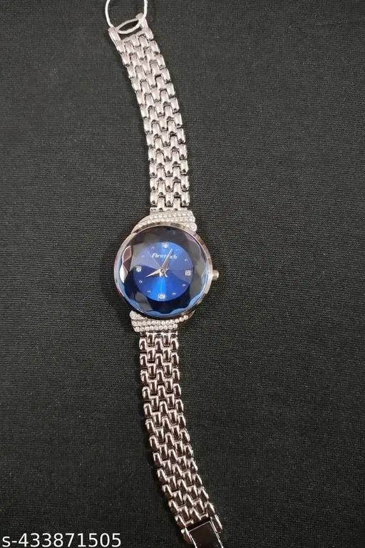 Metal Strap Analog Watch for Women (Multicolor)
