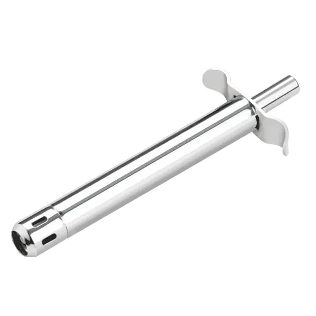 Stainless Steel Gas Stove Lighter, Silver