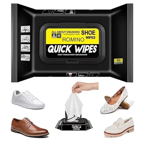 Instant Shoe Cleaner 80 Pcs Wipes, Pack of 1