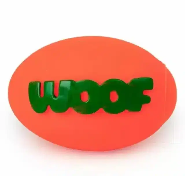 Woof Squeaker Ball Toys for Pet, Multicolor