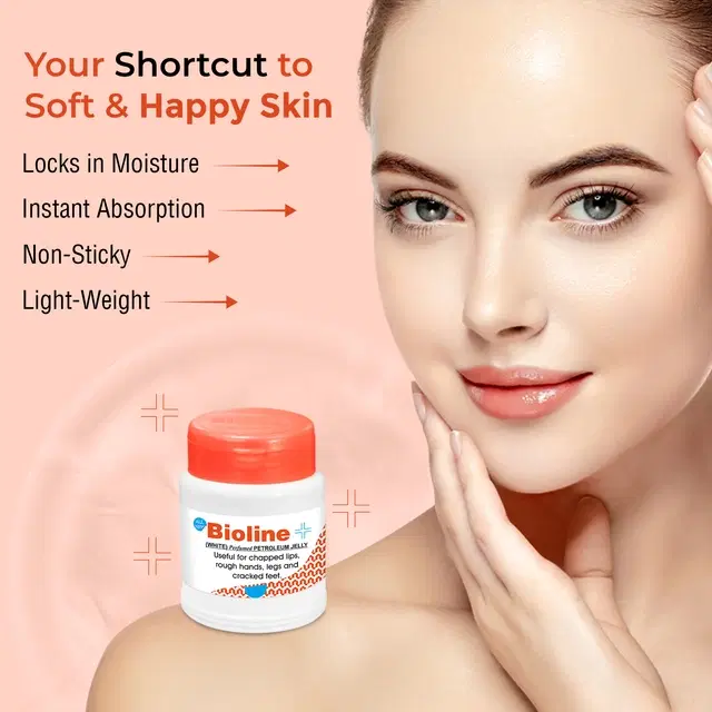Bioline White Perfumed Petroleum Jelly 50 g
