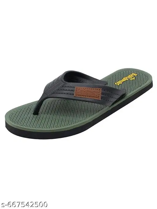 Bahamas Flip-flops for Men (Black, 6)