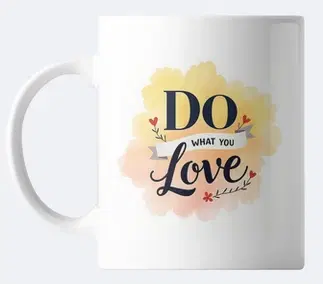 Ceramic Gifting Mug, White, 330 ml