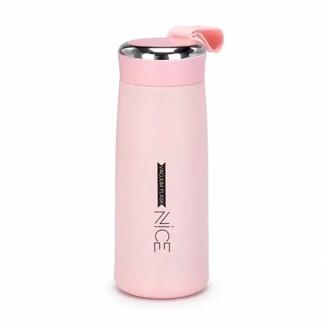 Nice Vacuum Insulated Glass Water Bottle, Pack Of 1, Assorted