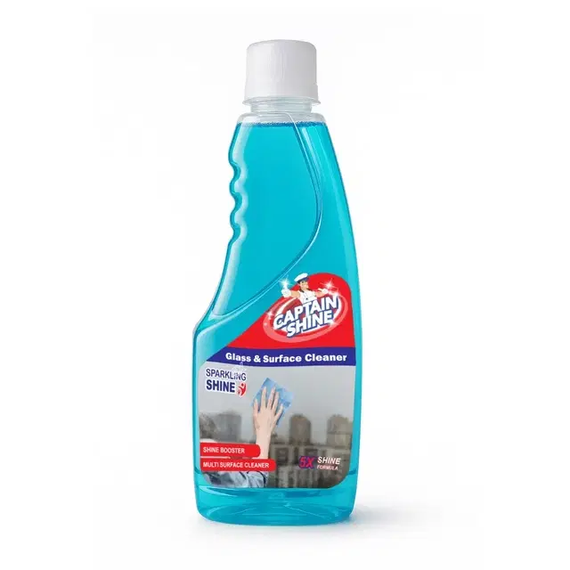 Captain Shine Glass Cleaner 500 ml Refill Bottle