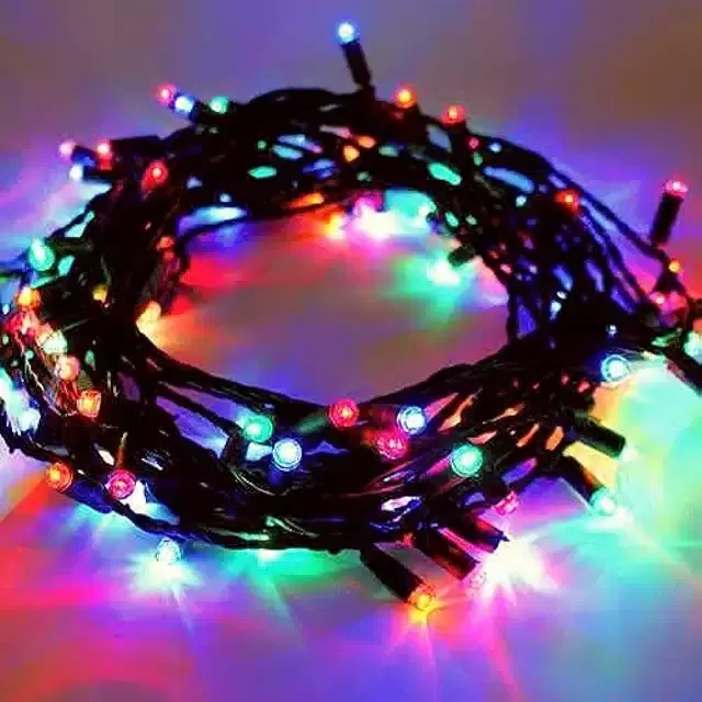 LED String Lights, Multicolor, 15 m