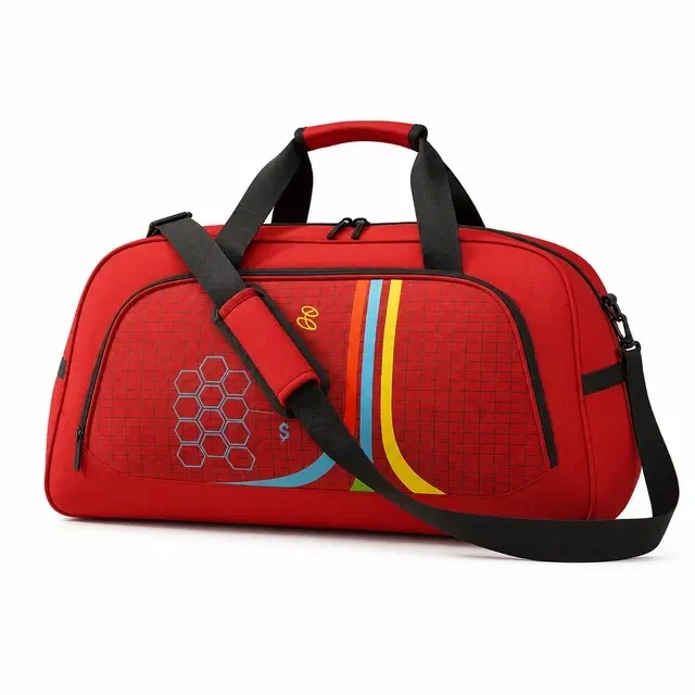 Duffel Trolley Bag, Red [55 cm]