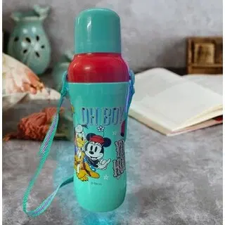 Plastic Printed Sipper Bottle, Multicolor, 500 ml