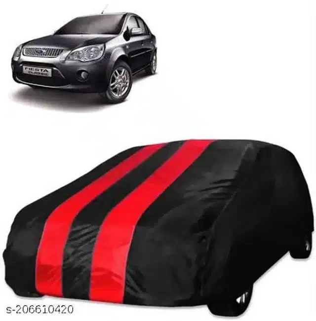 Taffeta Waterproof Car Cover for Ford Fiesta Classic, Multicolor