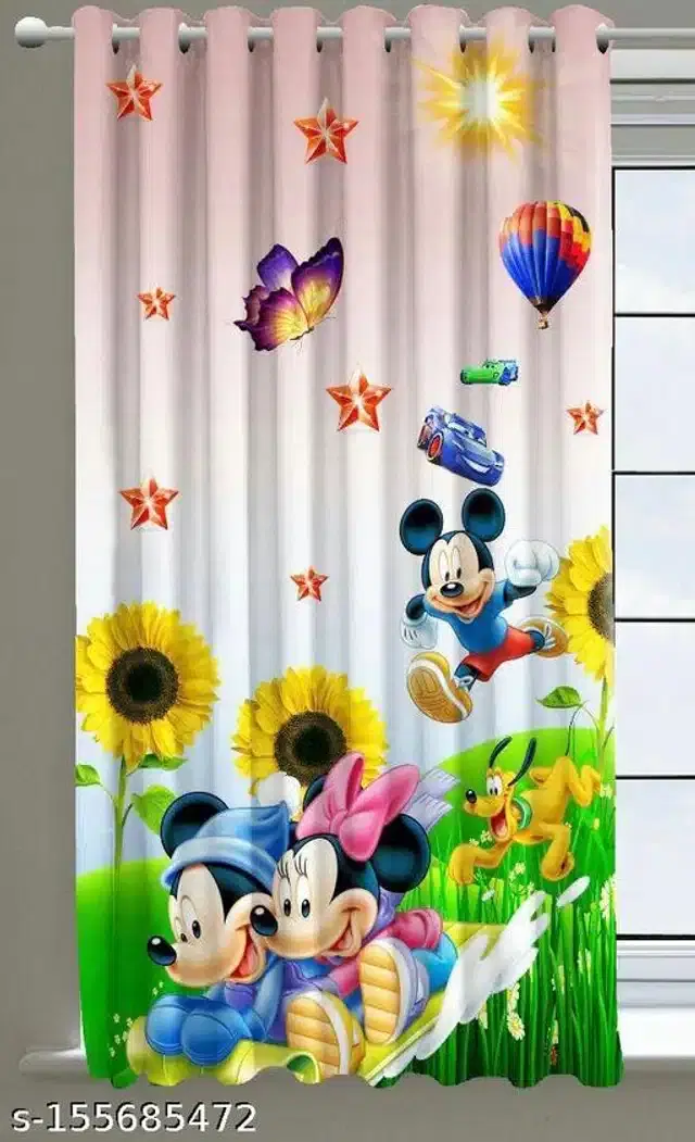 Curtains for Door, Multicolor, 5 Feet