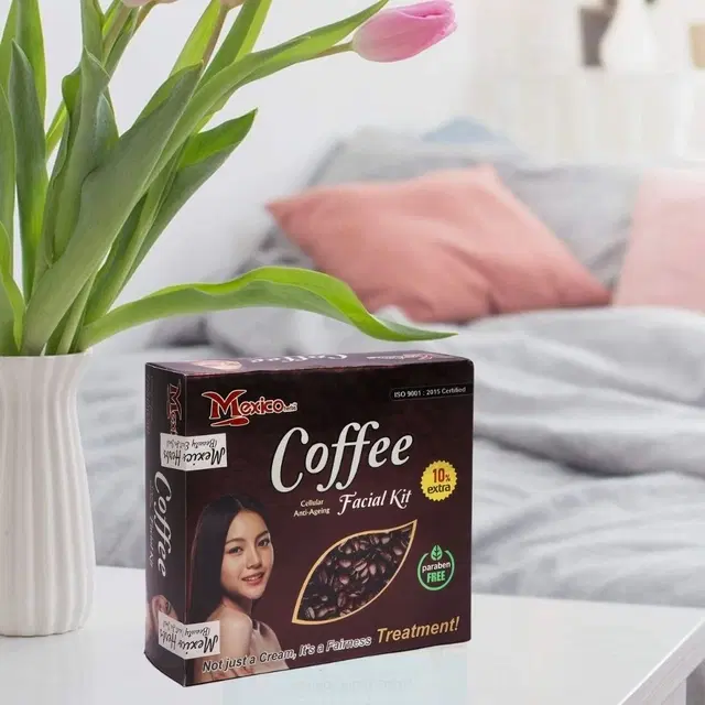 Maxico Herbal Coffee Facial Kit, Pack of 2