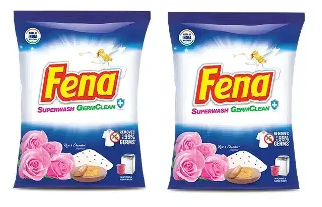 Fena Superwash Germ Clean Detergent Powder 1 Kg (Pack of 2)