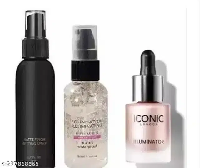 Face Makeup Combo, Set of 3