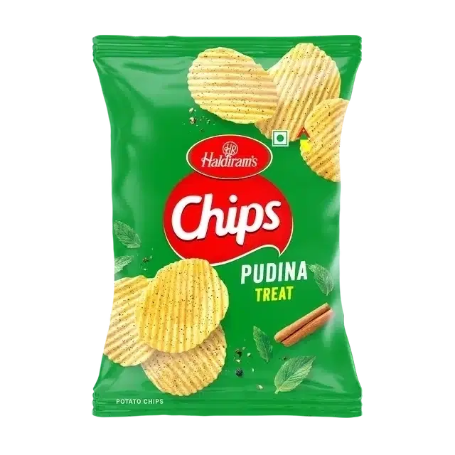 Haldiram's Chips Pudina Treat 89 g