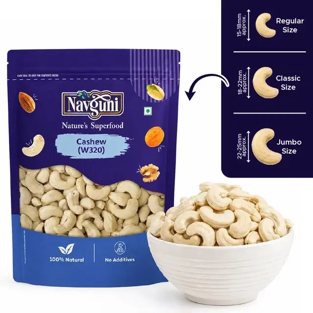 Navguni Premium Cashew 200g (W320)