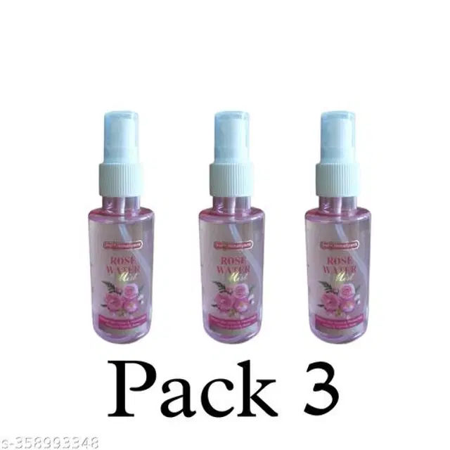 Rose Water Mist, 100 ml, Pack of 3