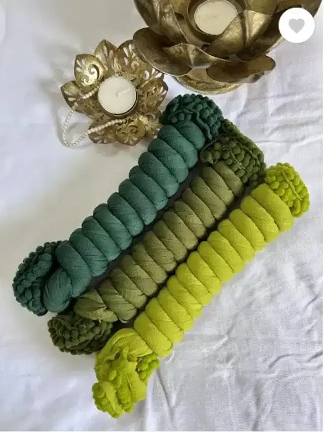 Dupatta for Women, Pack of 3 (Multicolor, 2 m)