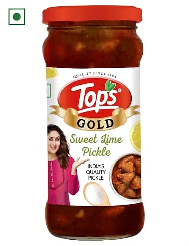 Tops Gold Sweet Lime Pickle 400 g