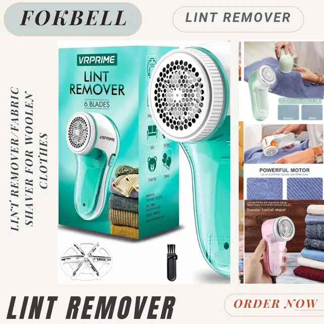 Lint Remover For Clothes ,Multicolour,(Pack Of 1)