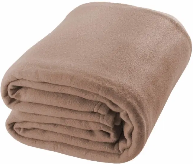Fleece Blanket, Cream, 60x90 Inches