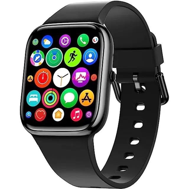 Smartwatch for Men & Women, Black
