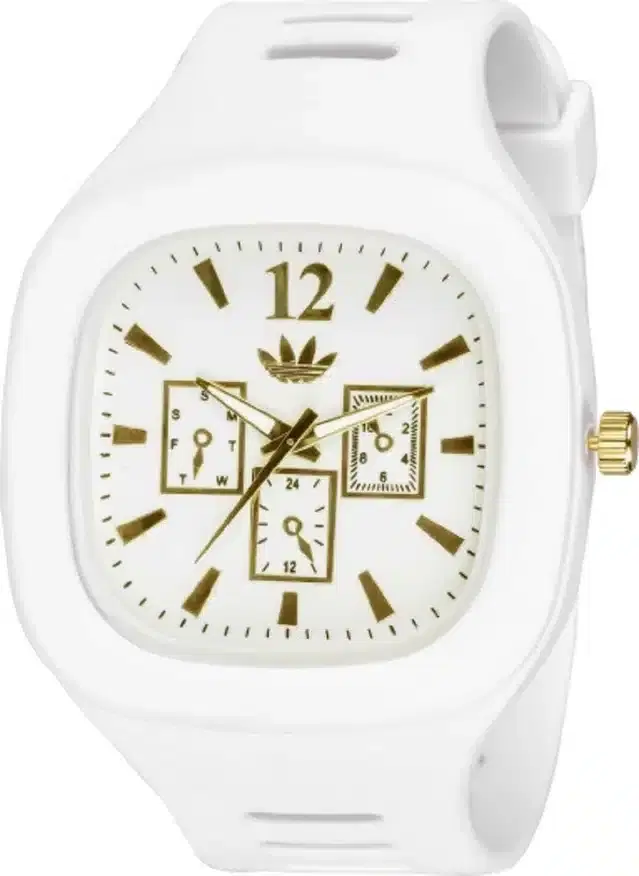 Analog Watch for Kids (White)