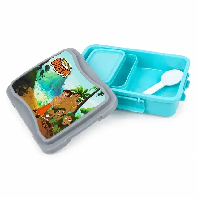 Parikshit Chota Bheem Lunch box for kids & school. [Blue]