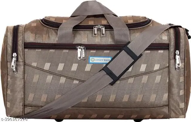 Polyester Duffel Bags, Brown