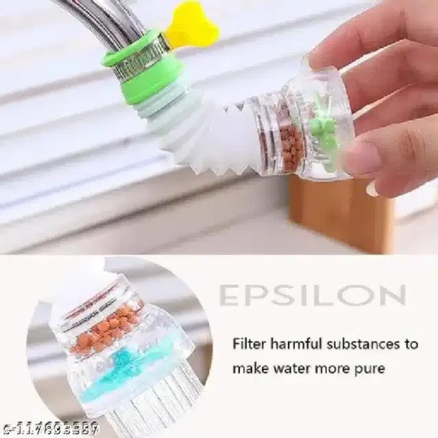 Expandable Head Nozzle Faucet, Multicolor
