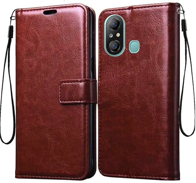 Flip Mobile Cover for Itel A49, Multicolor