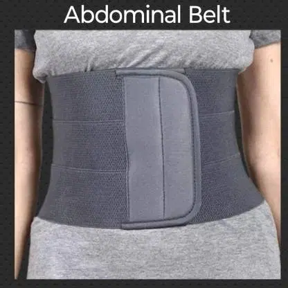 Abdominal Belt After Delivery For Lower Back Brace provides Back Pain Relief - Breathable Belt for Men and Women, Pack of 1, Assorted color