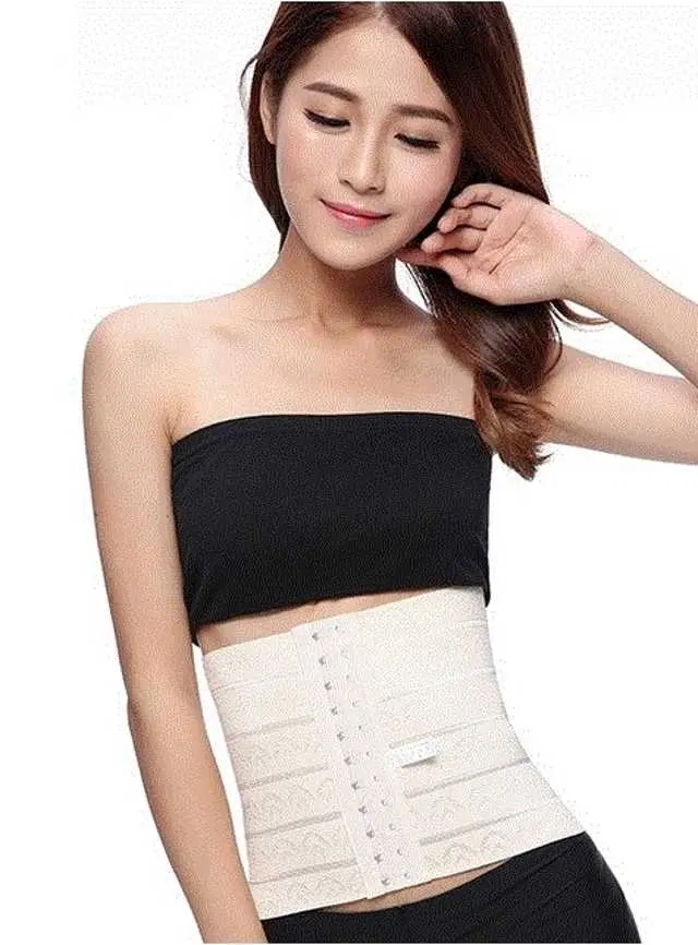 Women's Nylon Spandex Trimmer Tummy Slim Belt (S290)