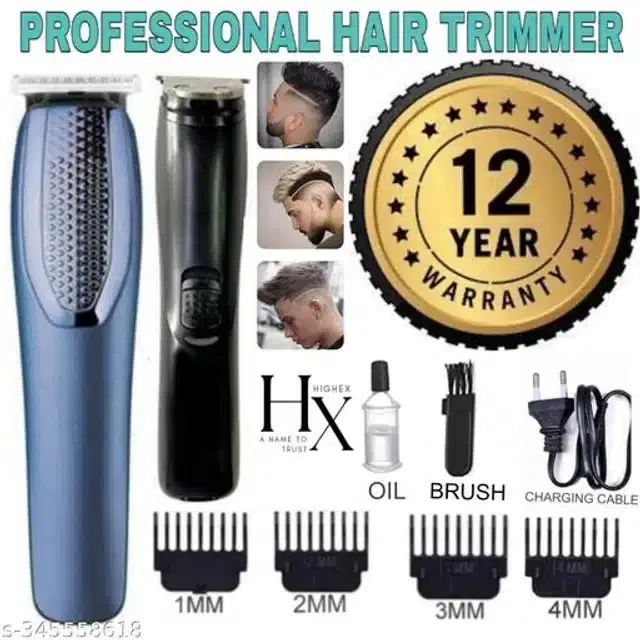 Rechargeable Trimmer for Men, Blue