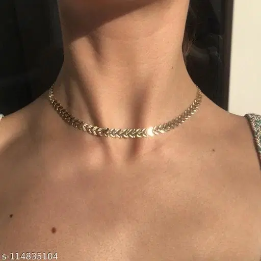 Trendy Minimal Linked Chain for Girls And Women