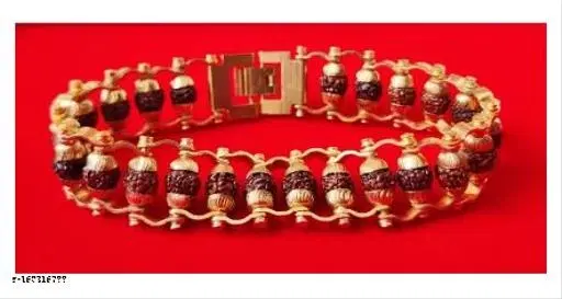 Gold Plated Brass Bracelet for Men