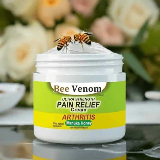 Bee Venom Ultra Strength Joints Pain Relief Cream, 30 g, Pack of 2