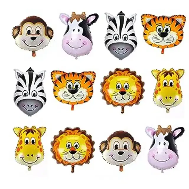 Birthday Decoration Kit, Multicolor, Set of 12
