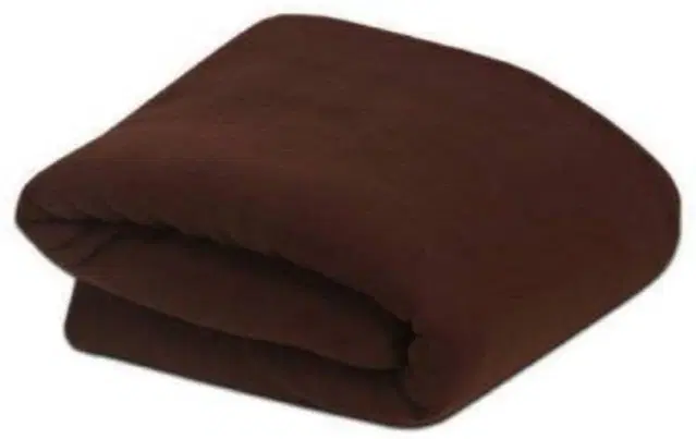 Fleece Blanket, Brown, 60x90 Inches