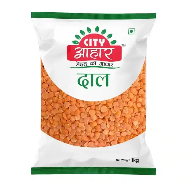 City Aahar Masoor Dal 1 Kg