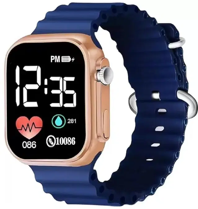 Smartwatch for Men & Women, Blue
