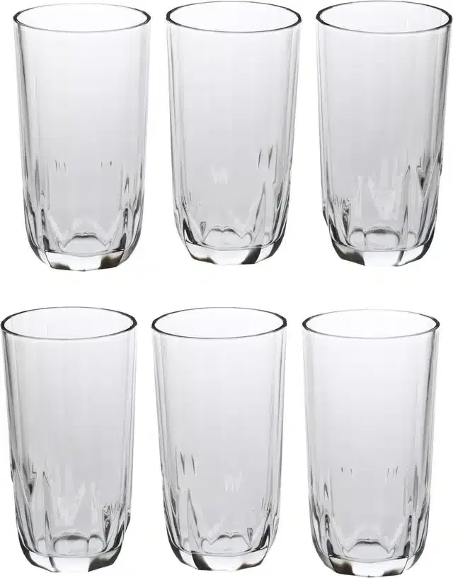 Liquor cum Cocktail Glasses, Transparent, 300 ml, Pack of 6