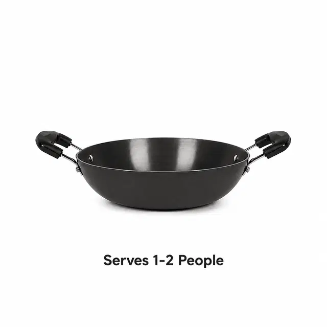 TerraHome Hard Anodised Kadhai 750 ml 18cm