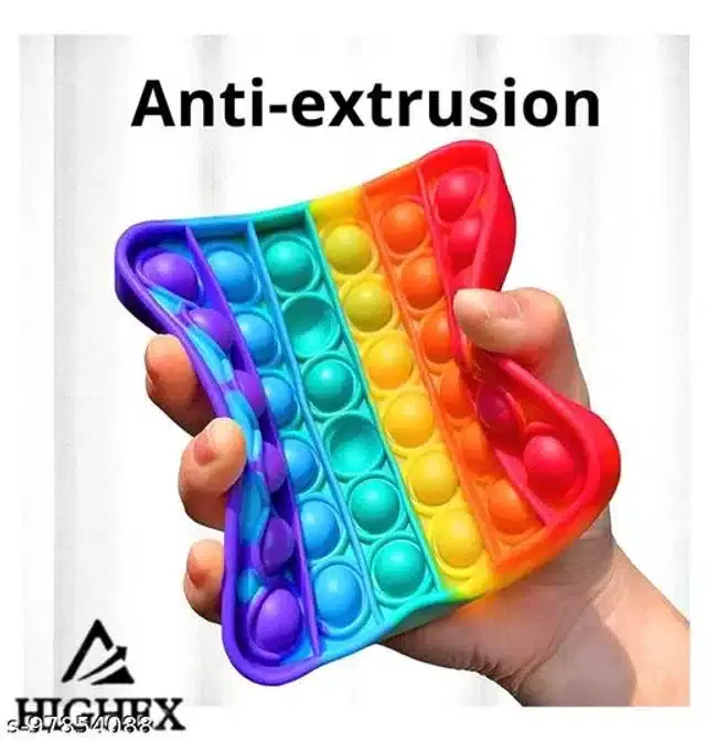 Silicone Pop It, Multicolor