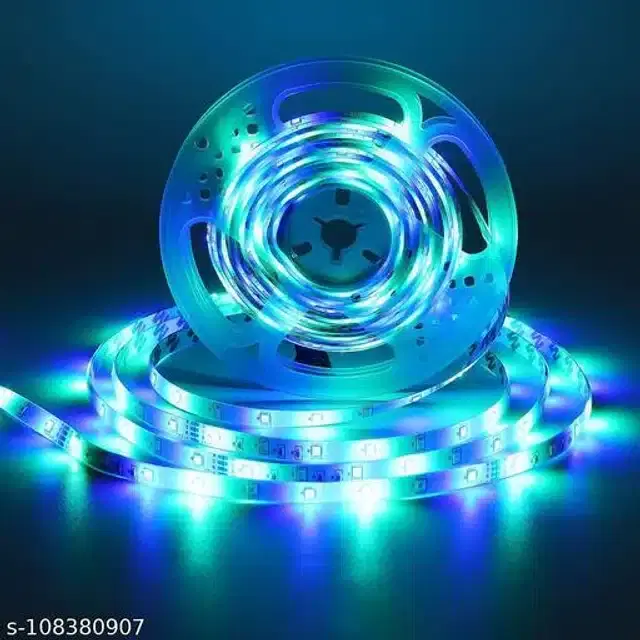 Remote Control LED Strip Lights, Blue, 4.5 m