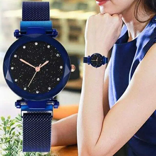 Analog Watch For Womens (Blue) (WS-170)